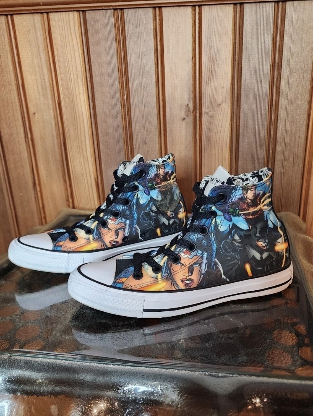 Converse All Star Justice League High-Top Sneakers Mens 5 Womens 7 - Picture 4 of 9